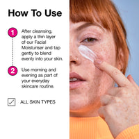 Carbon Theory Facial Moisturiser for Acne Prone Skin - Tea Tree Oil, Vitamin E, Shea Butter Moisturiser - Oily Skin Moisturiser - Vegan & Cruelty Free - 100ml