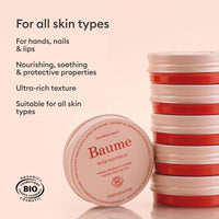 Manucurist MANUCURIST • Natural Nourishing Balm • Cosmos Organic • Multipurpose skincare • Hydrates Lips, Nails and Cuticles • Hand Cream • Made in France • 30g