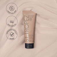 St.Tropez Self Tan Instant Glow, Medium/Dark Shade, Smudge-Proof Body Makeup, Vegan, Natural & Cruelty Free, 100 ml