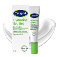 Cetaphil Hyaluronic Acid Eye Gel, 14ml, Eye Cream with Niacinamide, Visibly Reduce Dark Circles, Vegan-Friendly, Packaging May Vary
