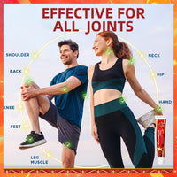 2 x Chilli Massage Gel for Neck, Knees, Hands & Feet Joints to Improve Blood Circulation, Suitable for All!