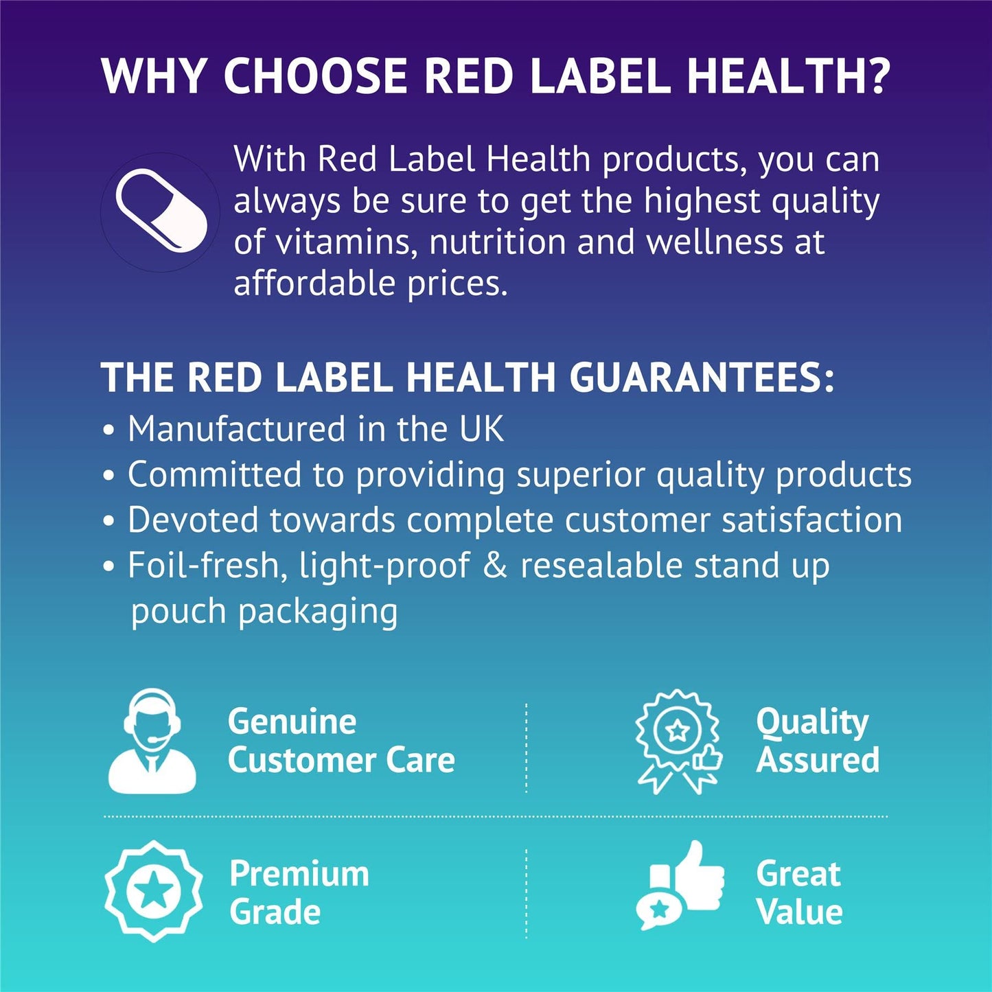 Red Label Health Vitamin D3 Tablets 4000IU, 360 Vitamin D Supplement Tablets (1 Year Supply) High Strength Healthy Teeth & Bones, Supports The Immune System for Men & Women Vegetarian Made in The UK