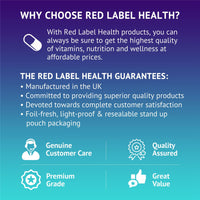 Red Label Health Vitamin D3 Tablets 4000IU, 360 Vitamin D Supplement Tablets (1 Year Supply) High Strength Healthy Teeth & Bones, Supports The Immune System for Men & Women Vegetarian Made in The UK