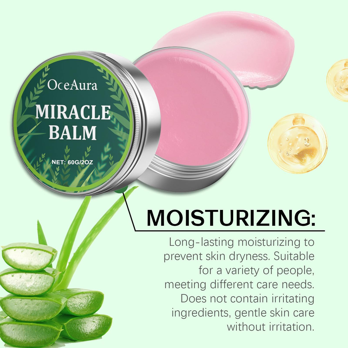 YXtecd Miracle Herbal Balm, Balm Soothing Joint Cream for All External Parts of the Body Such as the Back, Hands, Feet