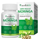 FSLHCY Moringa Capsules 800mg, Rich Moringa Powder Supports Energy, Joint & Immunity & Gut Health, Overall Vitality, Pure Vegan Extract Non-GMO (60pcs)