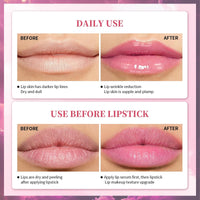 MINSHZEE Pink Moisturizing Plumping Lip Gloss, Moisturizing Lip Essence, 24-hour moisturizing, natural pink tint, reduces pigmentation, locks in moisture, lightweight and non-sticky.