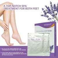 Generic 2 Pairs Foot Peel Mask for Hard Skin,Lavender Exfoliating Mask for Callus Remover Dead Dry Skin,Cracked Heel Treatment Socks, Plant Formula Moisturising Socks, Soft Foot Care