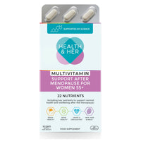 Health and Her Health & Her Multivitamin for Women 55+ & Postmenopausal, 30 Day Supply