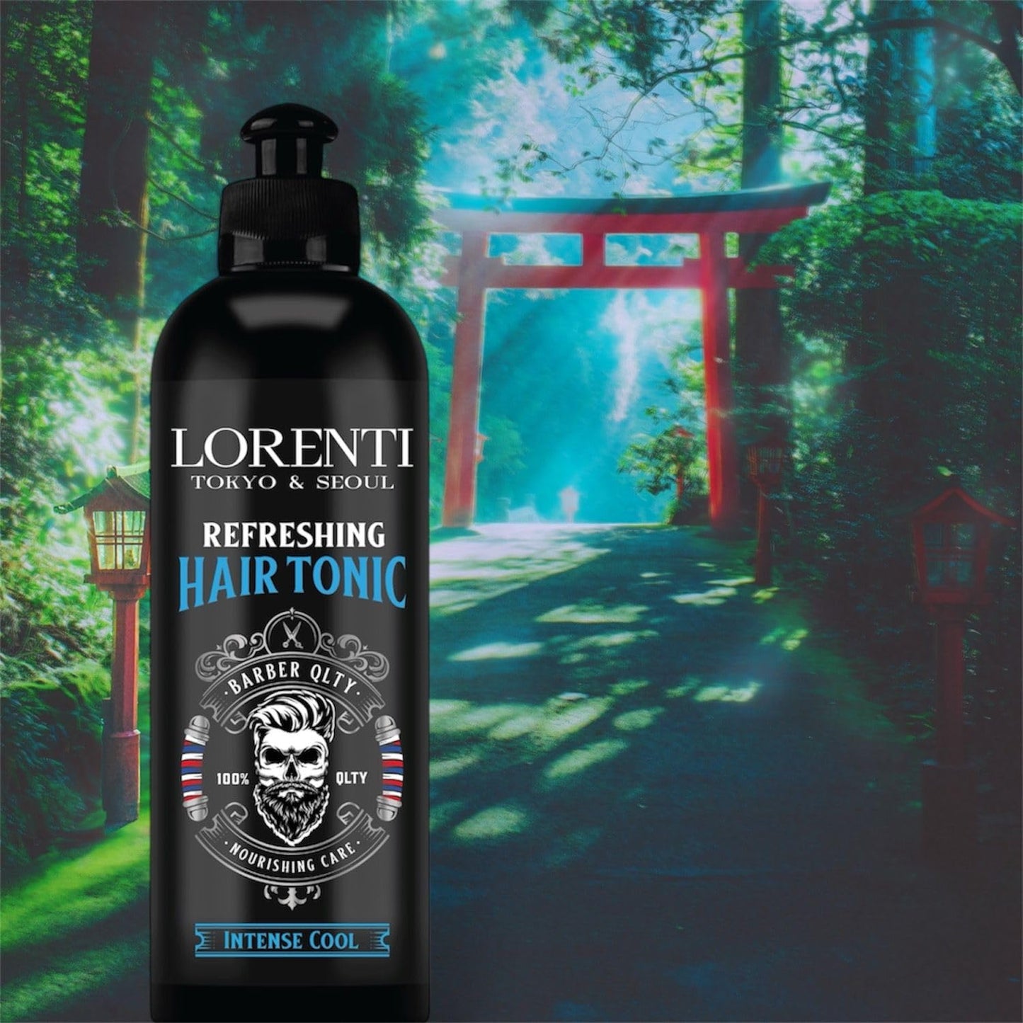 Lorenti Hair Tonic Menthol Refreshment | Revitalizing and Mint Nourishing Unisex Scalp Care 200 ml