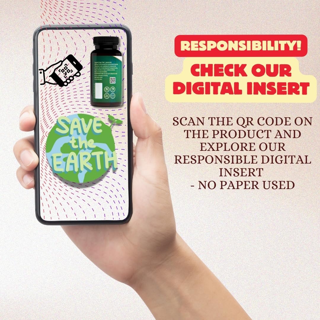 DOYCH Potent Slippery elm Organic bark - 2000mg Pure Slippery Elm 10:1 Extract - Natural Solution to Enhance Gut Health & Stomach Discomfort. NO Added Preservatives & Colorants - 3 Months Supply by Doych