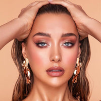 EONFAVE Eyebrow Powder - Three-Color Eyebrow Palette- Eyebrow Pomade - Easy to Apply Eye Makeup kit - Waterproof, sweat-proof, no blooming Long Lasting - Naturally-Looking Brows All Day