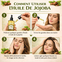 BARBER TOOLS Jojoba Oil | 100% Pure, Natural & Cold Pressed | Face, Body, Hair, Beard, Nails | (80 ml)