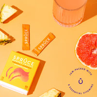 Spruce Natural Water Flavouring With Vitamins – Mixed Pack Taster Bundle – 4 Flavours, 48 Drinks – No Sugar – Made With Real Fruits – Healthy Modern Squash Cordial – Perfect For Hydration