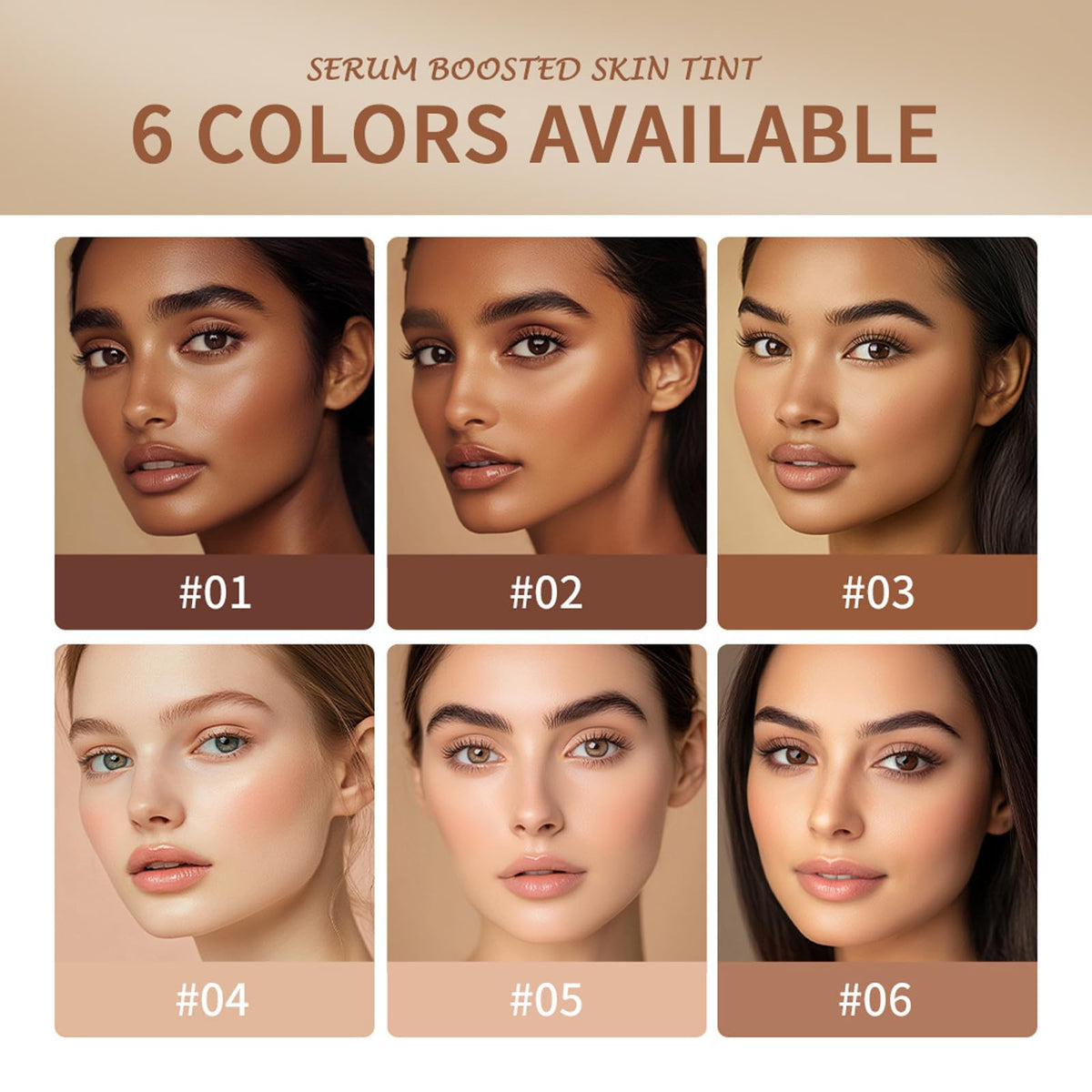HQDA Beauty Balm Serum Boosted Skin Tint – Hydrating Tinted Moisturizer Foundation Stick, Portabl Moisturizing Contour Stick for Face Makeup (# 01)