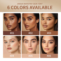 HQDA Beauty Balm Serum Boosted Skin Tint – Hydrating Tinted Moisturizer Foundation Stick, Portabl Moisturizing Contour Stick for Face Makeup (# 01)
