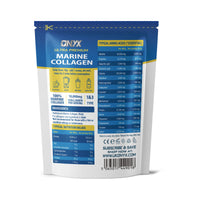 Onyx Marine Collagen Powder 10000mg (Type I & III) | Wild-Caught Arctic Cod | Collagen Supplements for Women & Men | Skin, Hair, Muscles, Joints, Bones (300 Grams [30 Servings])