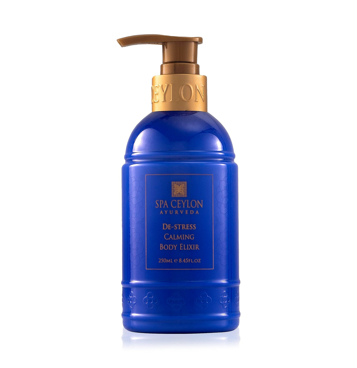 SPA CEYLON DE-STRESS Calming Body Elixir | Harmonizing & Hydrating Body cream | Stress Relief | Frankincense Aloe vera Body lotion| 100% Vegetarian | Suitable for all skin types | 250ml