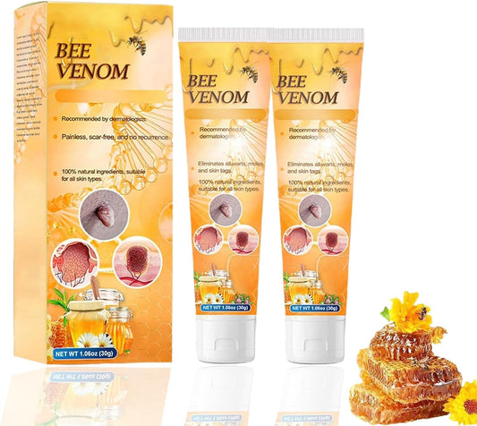 ALLILUYAA 2PCS LIPOGO Bee Venom Cream, Lipogo Professional Bee Venom Cream Gel for All Skin Types