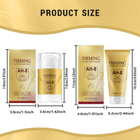 COWANIEE 50g Ah-8 Firming Neck Cream + 30g Neck Care Stick- Neck Creams Set for Sagging and Tightening- Lift Sagging Skin