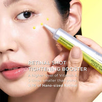 Vita A Retinal Shot Tightening Booster + Retinol Shot Firming Serum, Retinol Serum for Face Anti Aging, Retinol Cream for Wrinkles & Fine Lines, Improve Elasticity, Pore Minimiser, 15ml+30ml