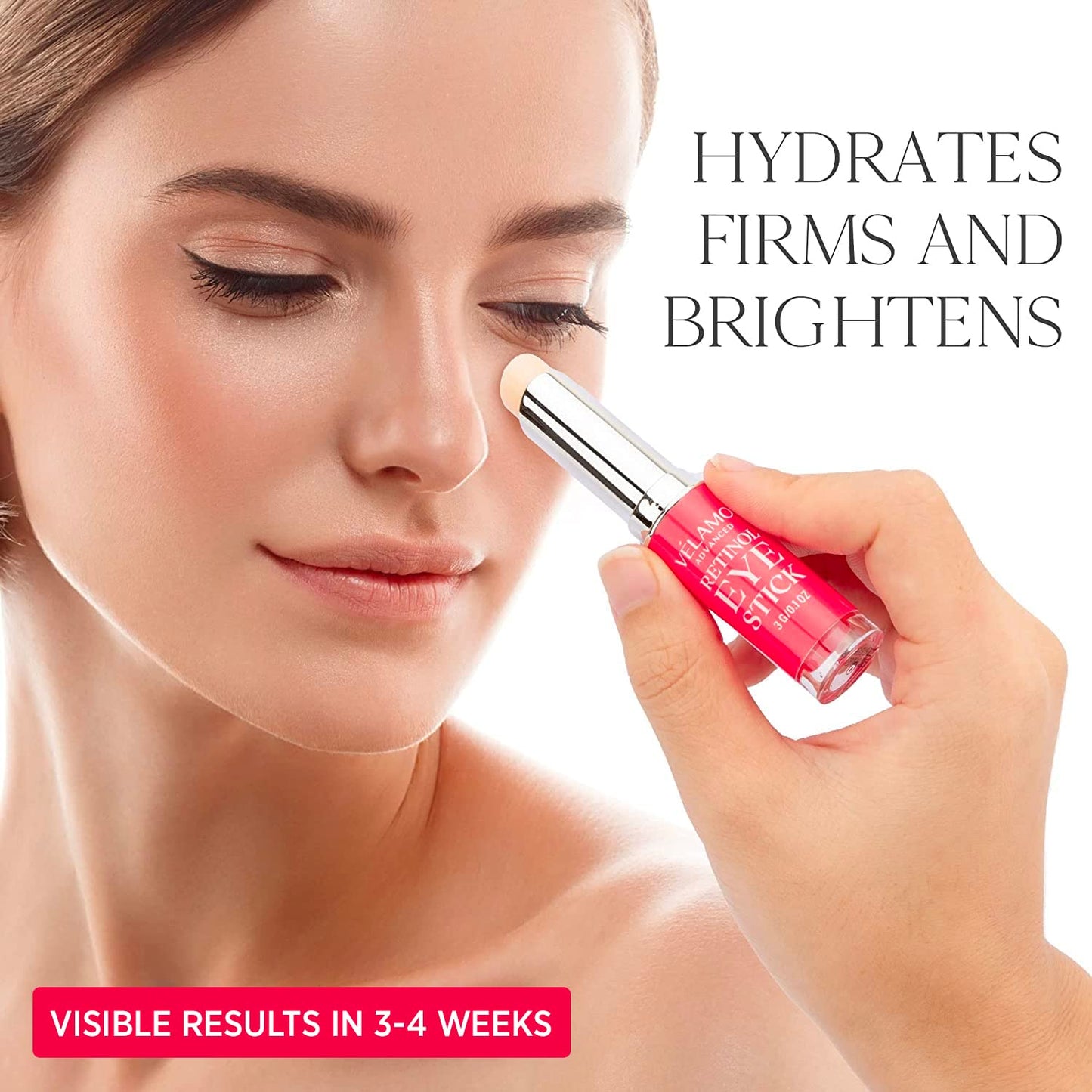 Retinol Stick, Retinol Face Cream, Under Eye Cream Anti Aging, Brightening Balm Reduces Fine Lines and Dark Circles, Visible Results in 3-4 Weeks