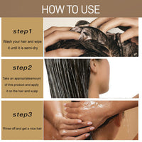 Chenkxin Raw Batana Oil for Hair Growth, Natural Batana Oil Organic Cold Press, Hair Oil for Men & Women 120ML