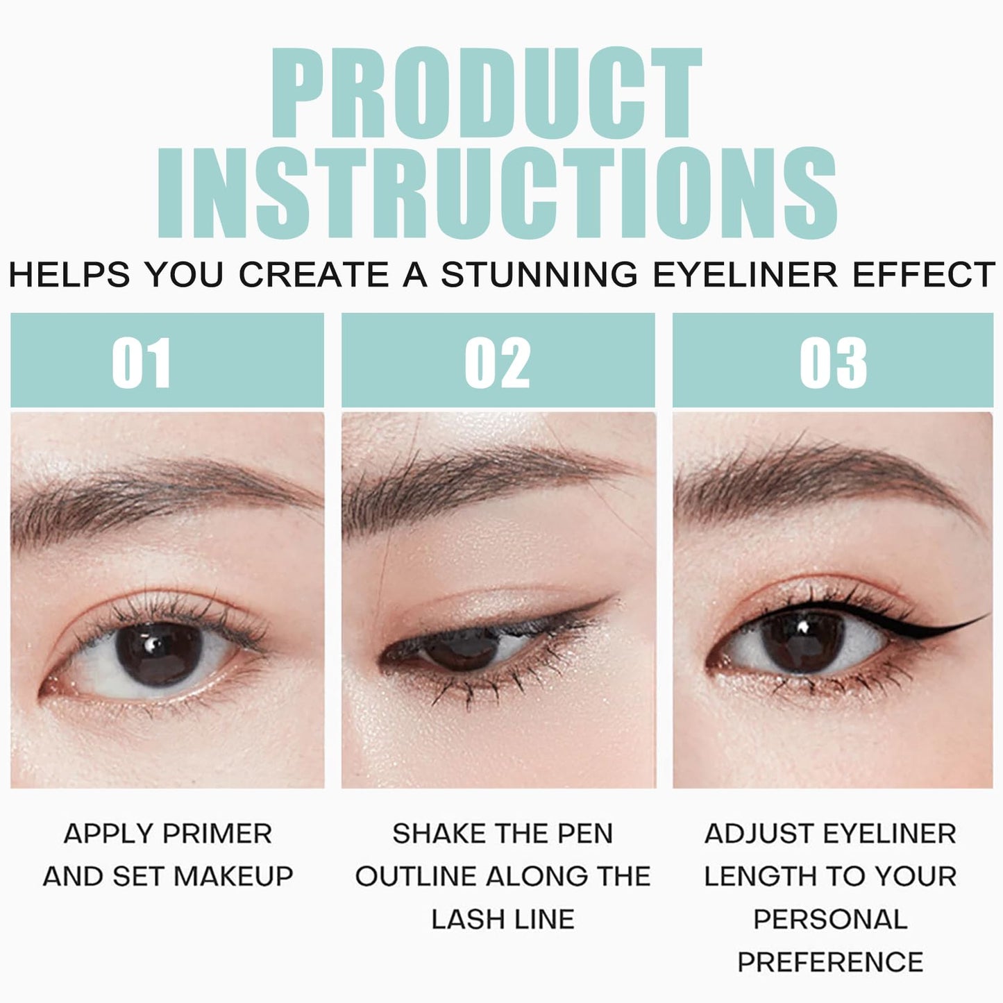 Maggikey Matte Gel Colored Eyeliner, Provides Long - Term Wear, Water - Resistant, Sweat - Resistant Pencil In Cyan - A Great Makeup Tool