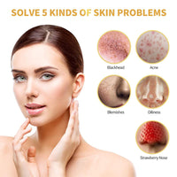Tongyend Peel Off Face Masks, Gold Face Peel Anti Wrinkle Anti Aging Facial Mask,Deep Skin Clean Purifying Acne,Reduces Fine Lines & Wrinkles,Skin Care Face Lifting Firming Mask