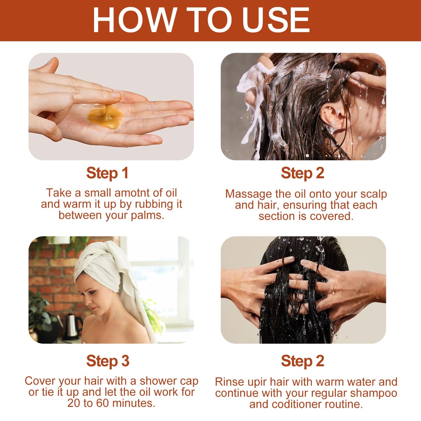 VIDIND Batana Oil Promotes Hair Growth, Natural and Healthy, Can be Used as A Hair Mask and Hair Oil, Moisturizes Hair, Repairs Damaged Hair, Makes Hair Thicker and Fuller (120g)