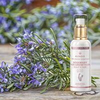 Kings The Hair Company Kings 100% Natural Rosemary Oil for Hair Growth with Biotin - Promotes Hair Growth & Prevents Hair Loss, Organic Rosemary Hair Oil to Treat Dry Damaged Hair for Men & Women | 100 ml