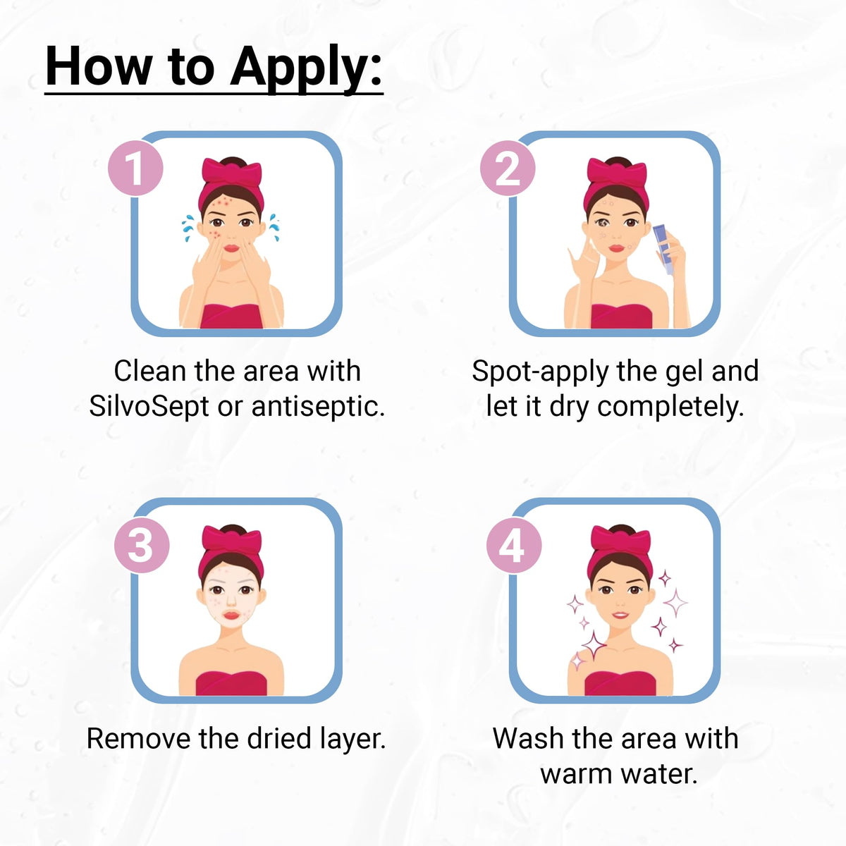 ChitoTech ChitoHeal Gel Acne Remedy- 20g Natural Acne Treatment for Pimples, Acne Scars, Alcohol & Corticosteroid Free, N-acetyl-D-Glucosamine for Clear Skin