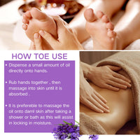 Lavender Massage Oil for Relaxing Muscles - Lavender Massage Oil Body,Hand,Leg,Foot - Body Oil for Relief Skin - Lavender Oil Moisturizer for Women,Men Skin Care (236ml)