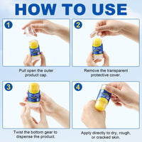 NBXINSLF 60% Urea Cream Foot Care Stick and Manuka Honey Moisturizing Stick, Moisturizer Cream for Dry Cracked Feet, Knees, Elbows, Hands,Moisturizes and Hydrates the Dry Skin,Callus Remover & Skin Softener