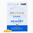 NEUBRIA Spark Memory Supplement – Multivitamin for Adults with Bacopa Monnieri, Ginkgo Biloba, Turmeric, Ashwagandha, CoQ10 & Citicoline – Potent Cognitive Formula – 30 Capsules