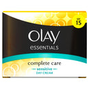 4 x Olay Essentials Complete Care Daily Sensitive UV Cream SPF 15 50ml