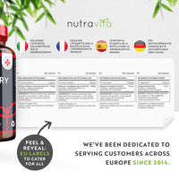 Max Strength Cranberry 37,500mg - 180 Vegan Capsules – Daily Supplement for Women – 50:1 Pure Cranberry Extract Supplement – Made in The UK by Nutravita