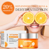 Angivlga Vitamin C Face Cream – Hyaluronic Acid And Vitamin C&E,Face Moisturiser For Women,Anti Aging&Wrinkle,Natural Skin Care Hydrate,Plump,Brightening Skin Care Lighten Dark Spots Erase Fine Lines (2PCS)