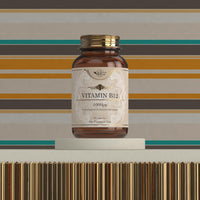 Sky Premium Life Vitamin B12 Food Supplement - 120 Capsules Vitamin B12 1000μg and Folic Acid - Vegan Friendly