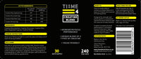 Time 4 Nutrition Time 4 Creatine Blend - 240 Creatine Capsules Not Creatine Tablets, 30 Day Supply, Unique Blend of 4 Types of Creatine, 6000mg Per Daily Serving Improve Muscle Strength Vegan Friendly & Gluten Free