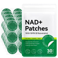 XAYGHE NAD+ Patches - Cell Regeneration Support - Botanical Plant-Based Formula with Resveratrol & Lion's Mane - 30 Vegan Patches