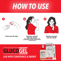Glucogel GlucoGel Fast Acting Glucose Energy Gel, Rapid Support for On-the-Go, Original Unflavoured, 10g of Glucose per Tube, 3 Count (Pack of 1)