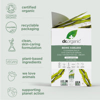 DR ORGANIC Dr Organic Ageless Skincare Set with Organic Seaweed Cleansing Balm, Face Cream & Eye Serum, Moisturising, Fine Lines, Wrinkles, Gift Set, Vegan, Cruelty-Free, Paraben & SLS-Free, Certified Organic