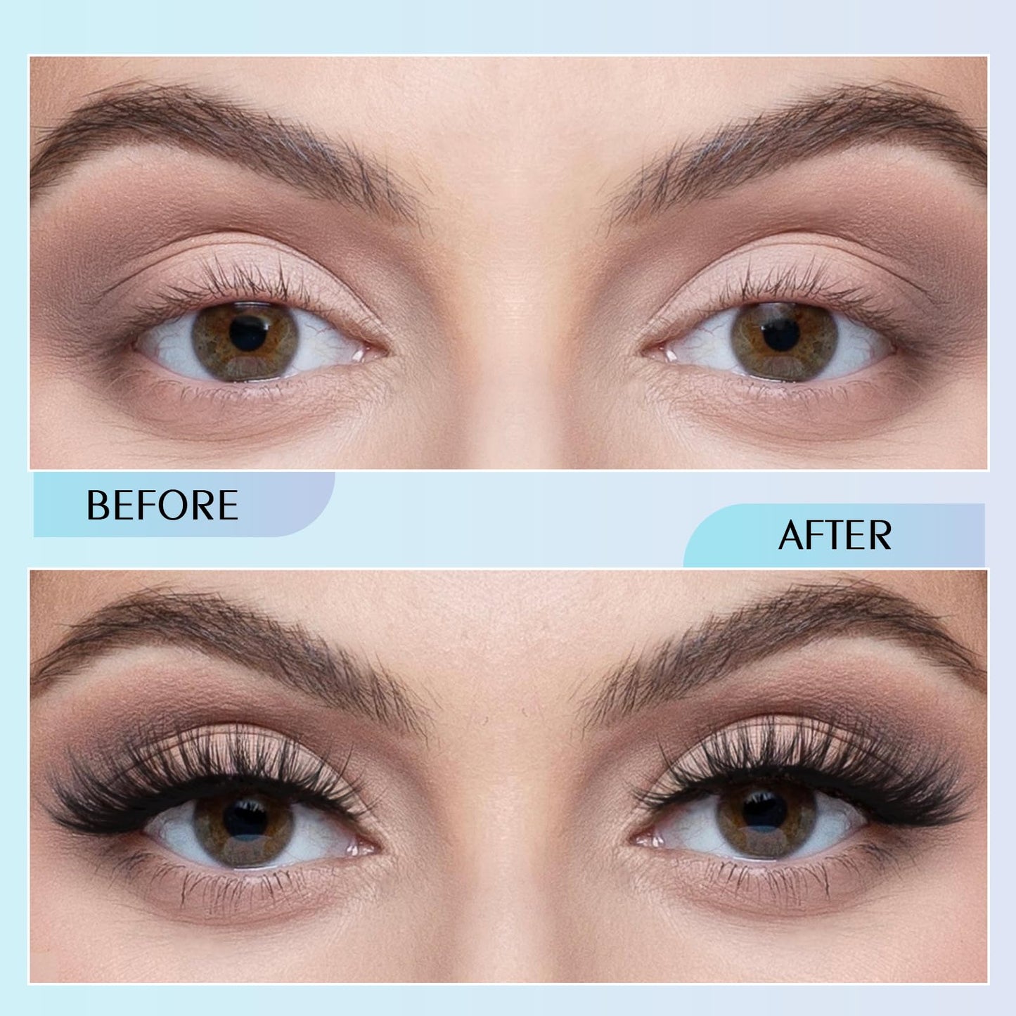 Oreola Cluster Lashes 240 Pieces Individual Eyelashes Natural Look 9-16MM