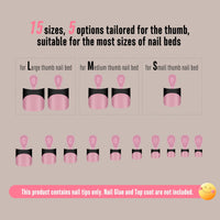NOVO OVO Short Toe Nail Tips Black French Tip Press on with Moon Curve, BERRY PINK Thick Sharp Square Toenail Extension, Soft Gel False Nail Kit, Need Builder Gel Top Coat, No Glue Included x15 Sizes 240 pcs