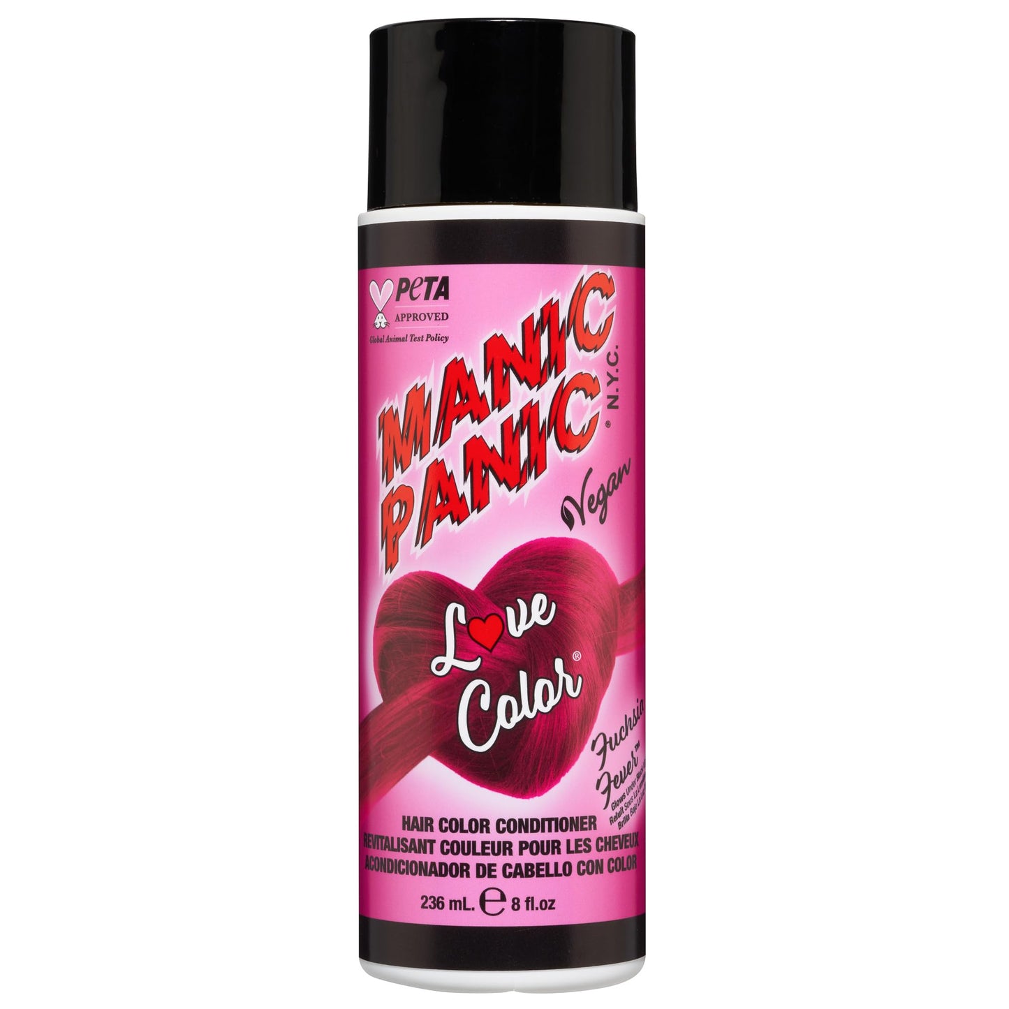 Manic Panic Love Color Colour Depositing Conditioner (Fuschia Fever)