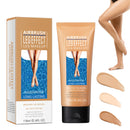 DRTRU Leg Makeup Waterproof No Transfer, Leg Make Up to Cover Veins, Leg and Body Scar Tattoo Cover Up, Light, Easy Application, Concealer Full Coverage(#2 Wheat Color, 4 FL OZ)