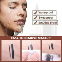 EONFAVE Black Eyeliner - Matte Black Eyeliner Pen Gel - Eyeliner Pencil Long Lasting - Quick Drying Formula Eye Liner - Waterproof Smudge-proof All Day Eyeliner Makeup