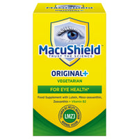 Macushield MacuShield Original+ Vegetarian – 90 Day Pack, Eye Health Supplement with Lutein, Zeaxanthin and Meso-zeaxanthin + Vitamin B2 which Helps Support Normal Vision