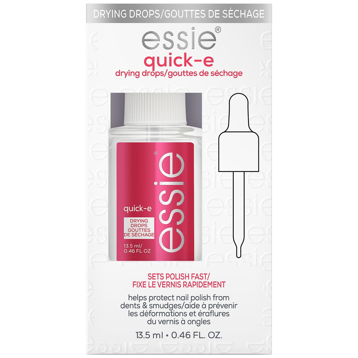 essie Nail Polish Nail Care Quick-e Drying Drops Fast Drying Quick Dry Nail Varnish Treatment 13.5 ml