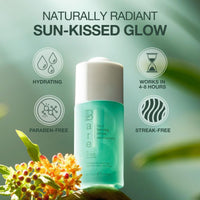 Bare by Vogue Bare By Vogue Face Tanning Drops - Medium/Dark, Customisable Sun-Kissed Glow - Infused with Green Tea, Chamomile, and Pomegranate Extract - For Smooth, Hydrating & Radiant Skin (30ml)
